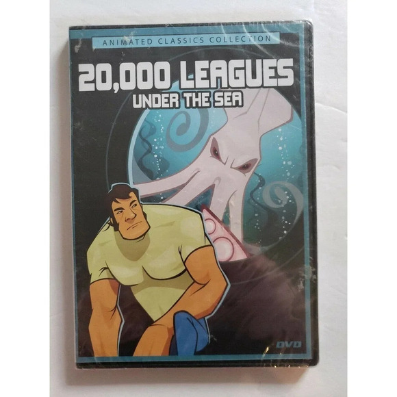 Animated Classic Collection 20,000 Leagues Under The Sea DVD Sealed - Picture 1 of 2